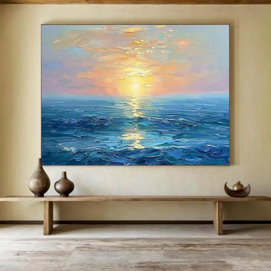Grandiose Hand - Crafted Textured Abstract Mural for Immersive Environments DKH767