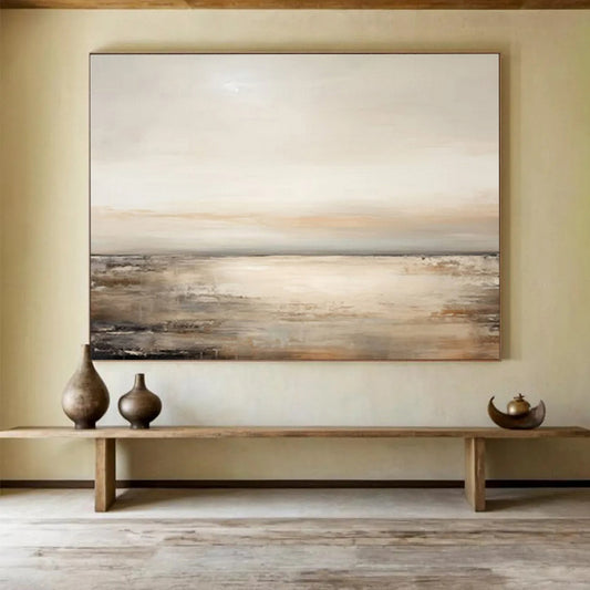 Statement-Making Large Abstract Wall Art for Living Room & Office LargeART1572