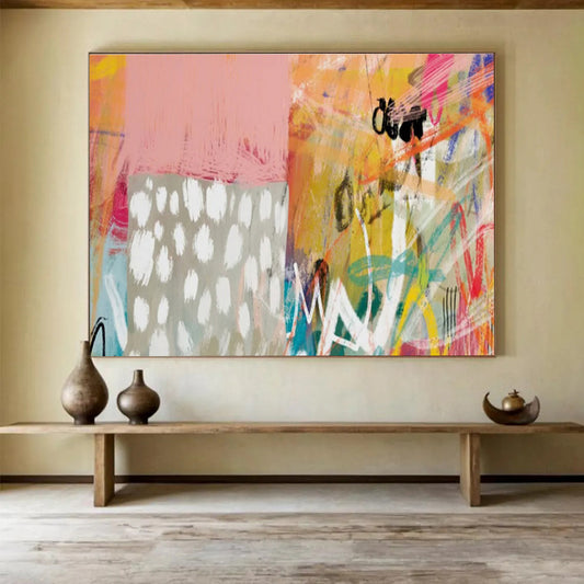 Ravishing Grand Abstract Mural for Hallway & Bedroom DKH198