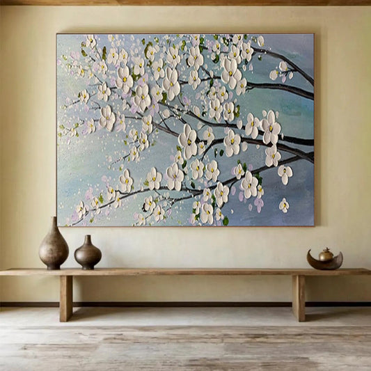 Mysterious Large Abstract Artwork for Dining Room & Office DKH887