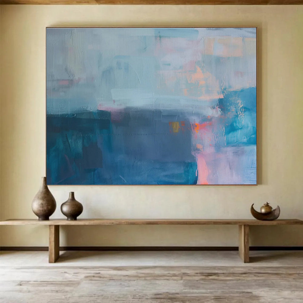 Colossal Textured Abstract Artwork for Living Room & Entryway DKH485