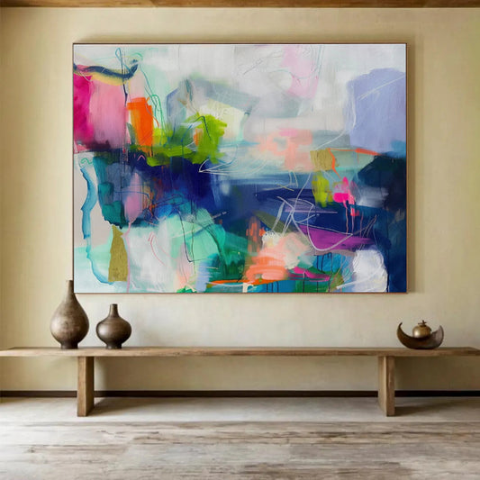 Colossal Abstract Wall Decor for Office & Bar DKH474