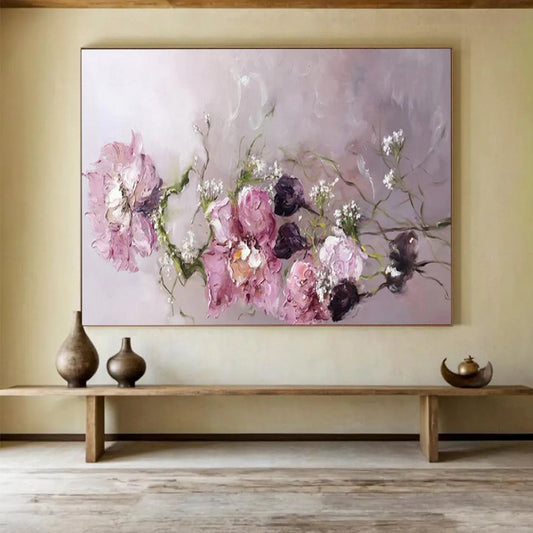 Spirited Giant Abstract Mural for Office & Living Room LargeART1762