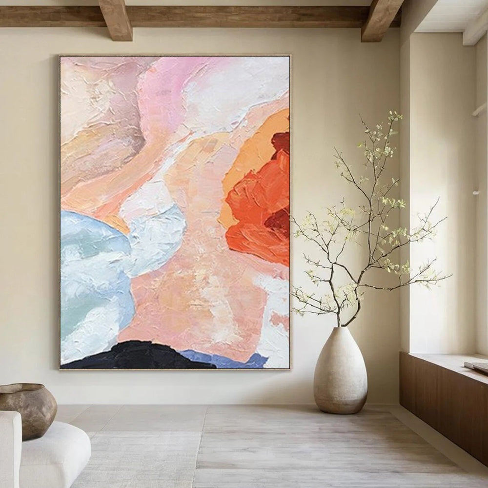 Handcrafted Large Abstract Art for Dining Room & Bar DTP275