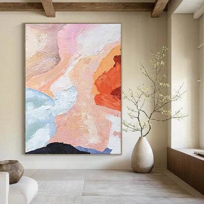 Handcrafted Large Abstract Art for Dining Room & Bar DTP275