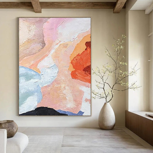 Handcrafted Large Abstract Art for Dining Room & Bar DTP275