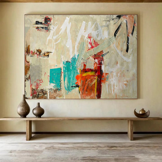 Minimalist Abstract - Modern Living Room or Office Art DLZ238