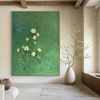 Bold & Graphic Hand-Painted Custom Abstract Painting for Office & Hotel LargeART1978