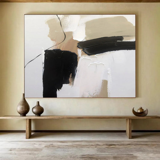 “Ethereal Drift” Immense Abstract Wall Mural for Hallway & Bar DKH313
