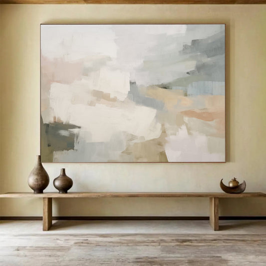 “Abstract Dynamics” Oversized Abstract Canvas for Living Room & Bar DKH246