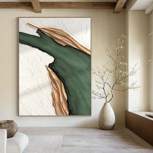 Palace - Scaled Hand - Painted Custom Abstract Narrative (with Exquisite Textures), for Bedroom and Bar DKH1507