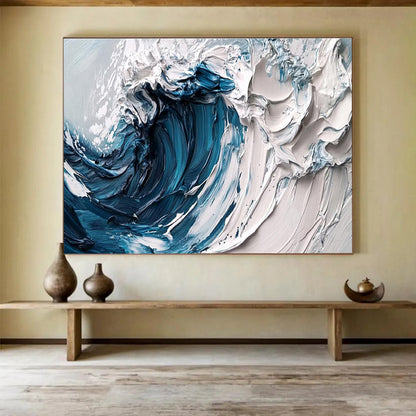 Alluring Large Abstract Painting for Hallway & Entryway DKH873