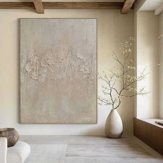 Hand-Painted Personalized Abstract Mural for Office & Hotel LargeART1473