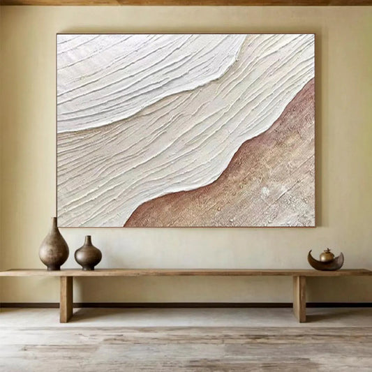 Gigantic Textured Abstract Wall Painting for Bedroom & Hallway DKH525