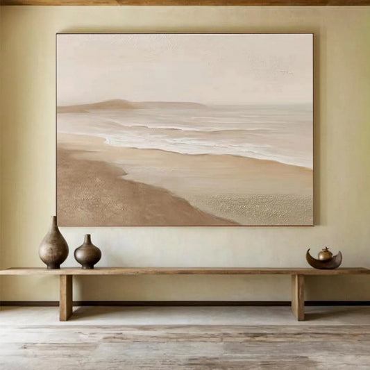 Massive Textured Abstract Canvas for Living Room & Entryway DKH526