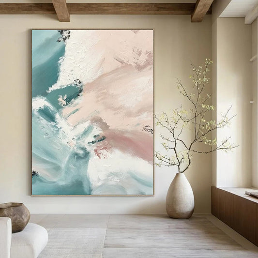 Large-Scale Handmade Abstract Creations for Bedroom & Hallway DTP277