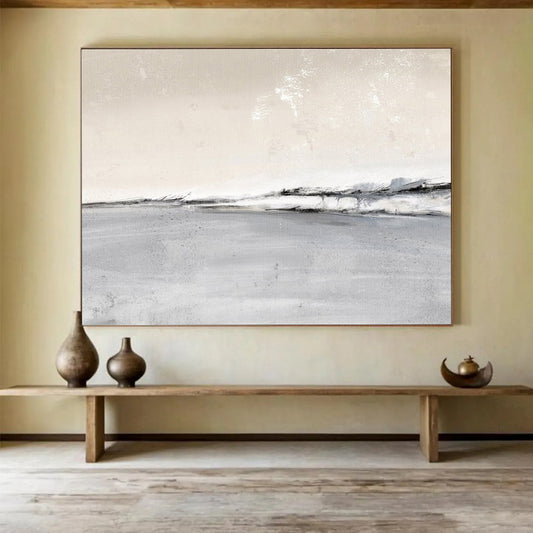 “Elegant Flows” Grand Abstract Wall Decor for Dining Room & Hallway DKH245