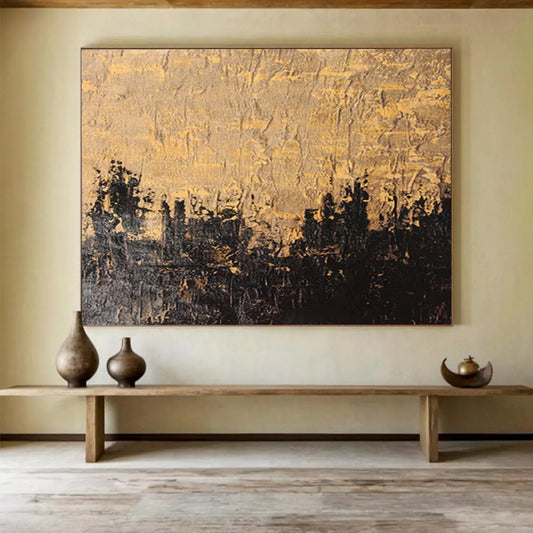 Big - Format Custom Abstract Canvas for Library DKH020