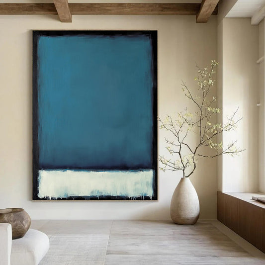 Whimsical & Playful Hand-Painted Bespoke Abstract Painting for Bedroom & Bar LargeART1953