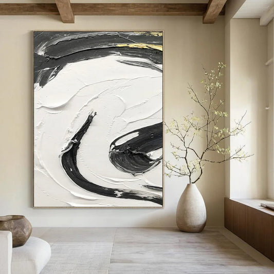 Big-Size Custom Abstract Artworks for Hotel & Entryway DTP378