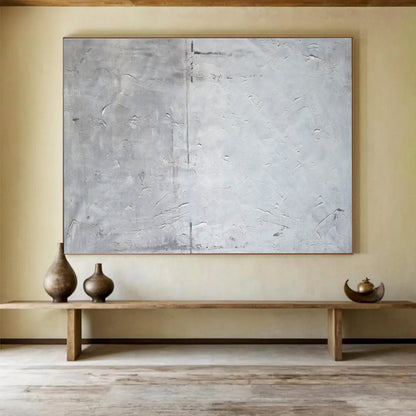 Opulent Original Grandiose Textured Hand - Painted Abstract Mural for Lavish Environments DKH848
