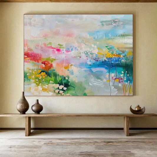 Massive Abstract Canvas for Entryway & Office DKH480