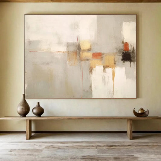 “Vivid Horizons” Grand Abstract Art for Bar & Living Room DKH348