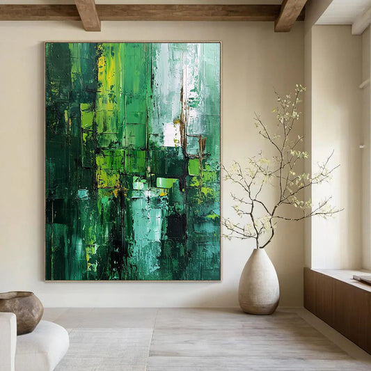 Mammoth Hand - Painted Textured Custom Abstract Work for Hallway and Living Room DTP012