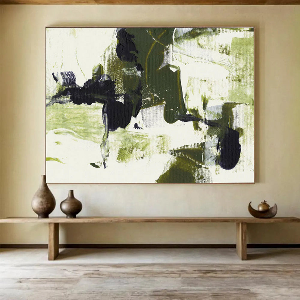 Striking Immense Abstract Artwork for Entryway & Office DKH444