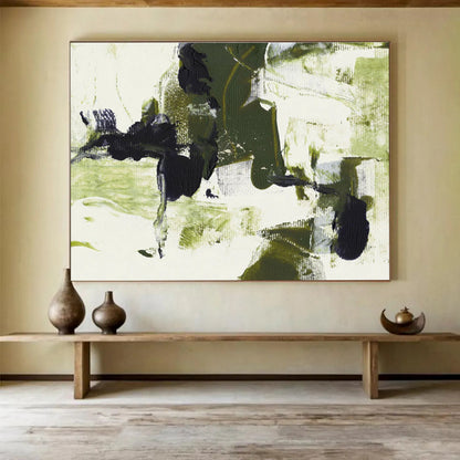 Striking Immense Abstract Artwork for Entryway & Office DKH444
