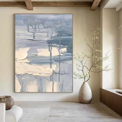 Mystical Hand - Painted Textured Abstract for Bedroom & Entryway DKH1292