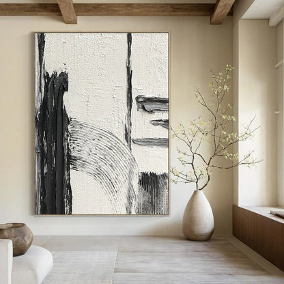 Handmade Large-Scale Abstract Artworks for Hotel & Entryway DTP386