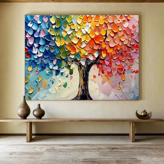 Massive Original Hand - Crafted Textured Abstract Canvas for Artistic Accents DKH798
