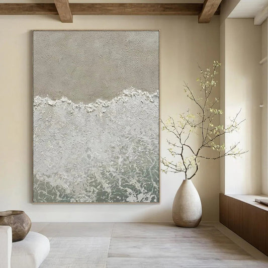 Professionally Designed Hand - Crafted Textured Canvas Abstract for Office & Living Room DKH1127