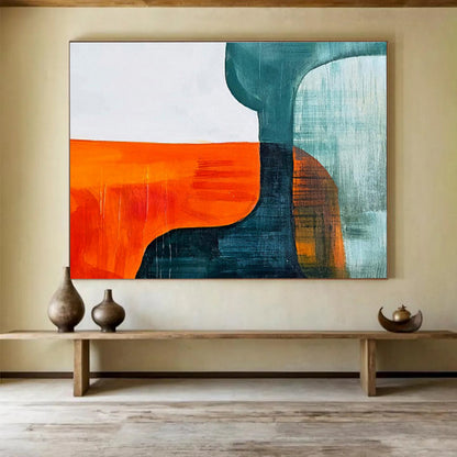 “Abstract Reveries” Oversized Abstract Mural for Hallway & Office DKH265