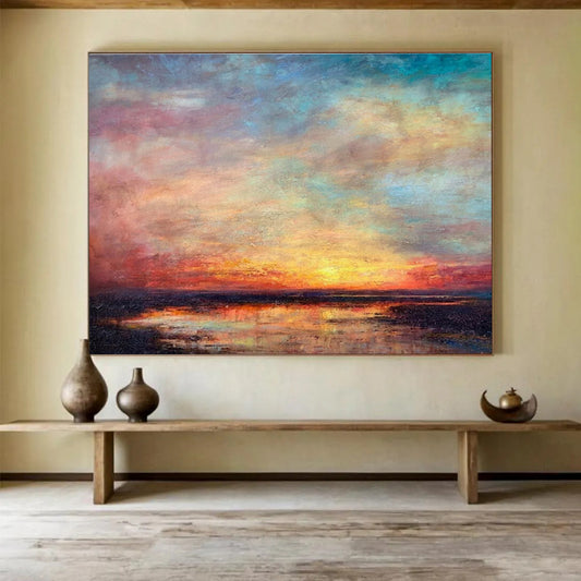 Grand Hand - Applied Textured Abstract Canvas for Focal Decor Elements DKH776