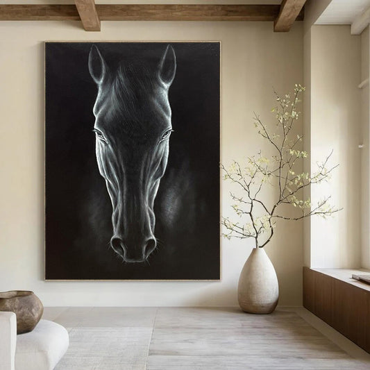 Gigantic Hand-Painted Abstract Murals for Living Room & Hallway LargeART2177