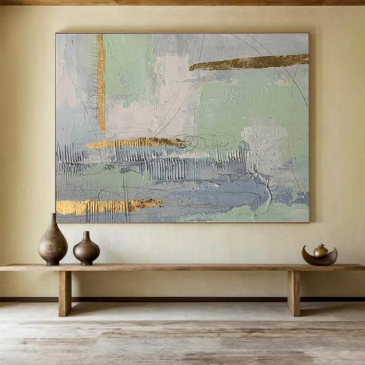 Exquisite Large - Sized Abstract Canvas for Bedroom & Dining Room DKH179