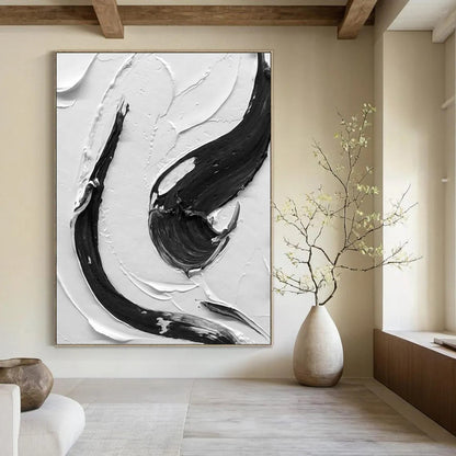 Hand-Painted Large Custom Abstract Paintings for Dining Room & Bar DTP377