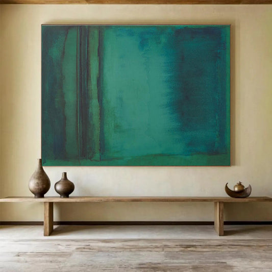 Graceful Hand - Painted Textured Abstract Artwork for Office & Bedroom DKH615