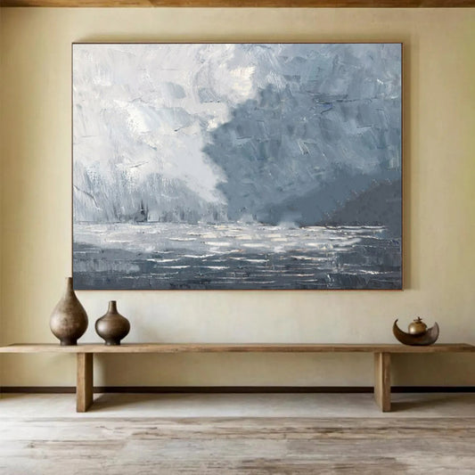 Oversized Abstract Mural for Living Room & Hotel LargeART1550