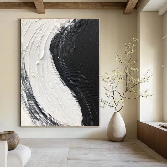 Custom Textured Abstract Art for Living Room & Hallway DTP376