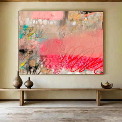 “Cosmic Convergence” Massive Abstract Painting for Entryway & Office DKH206
