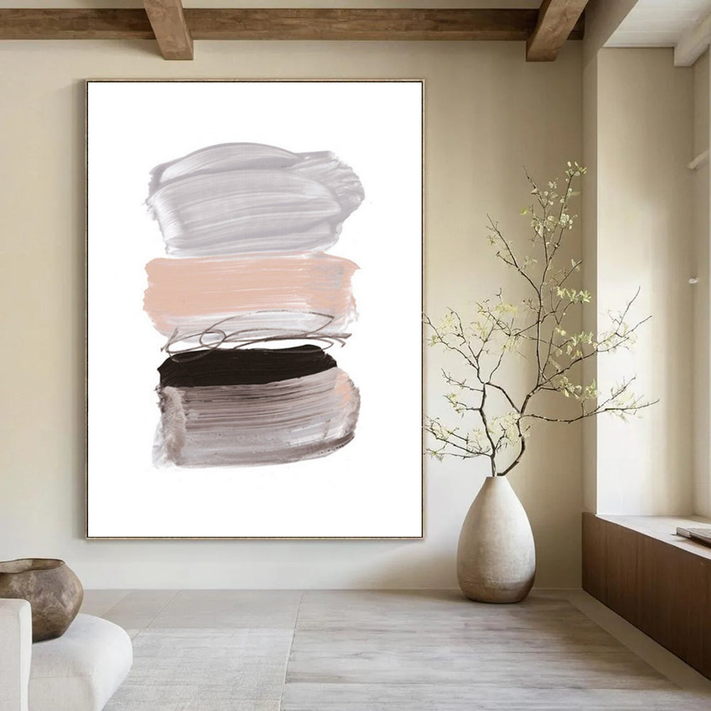 Custom Abstract Art: Big Sizes, Handmade Textures for Your Home DTP184