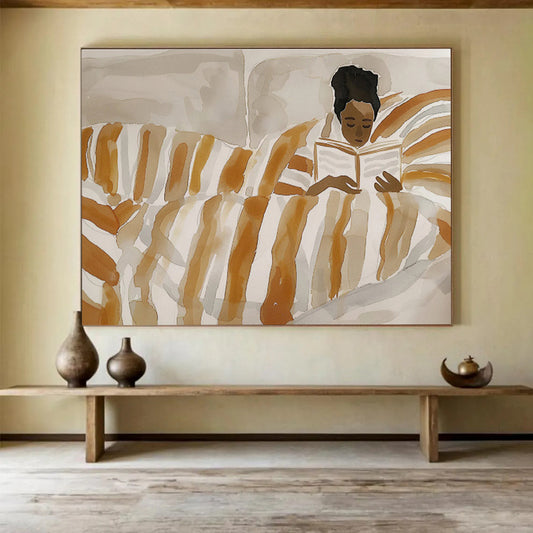 “Harmonic Balance” Large - Format Abstract Painting for Entryway & Living Room DKH230
