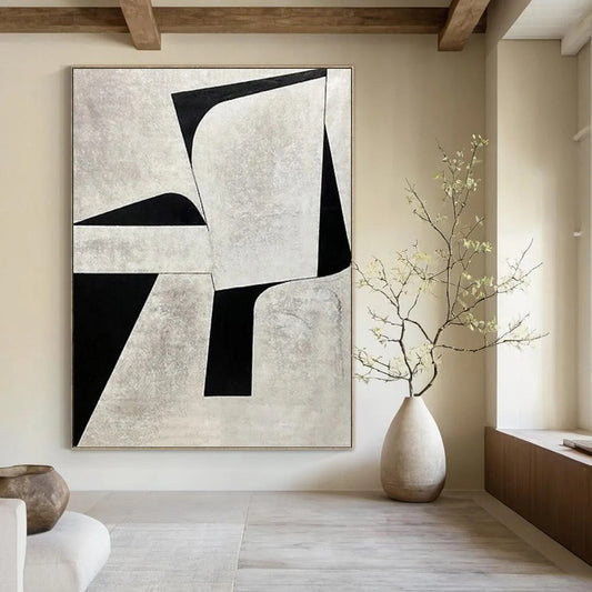 Designer - Driven Hand - Painted Textured Canvas Art for Dining Room & Hotel Lobby DKH1128