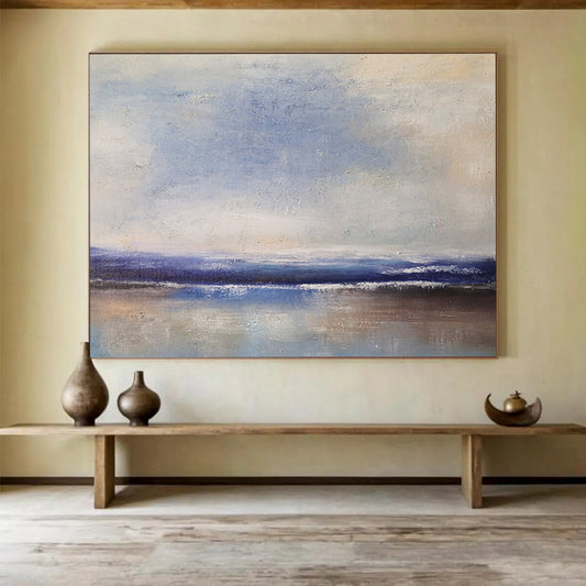 Soft Ocean Horizon - Calming Bedroom Retreat DLZ037