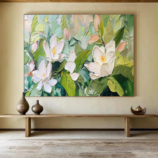 Engaging Original Oversized Textured Hand - Applied Abstract Artwork for Interactive Interiors DKH836