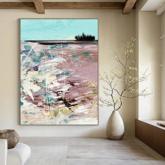 Handmade Large Abstract Artworks: Custom, Textured, and Inspiring DTP198
