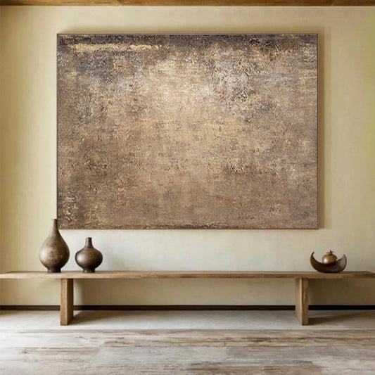 Gorgeous Hand - Painted Textured Abstract Decor for Dining Room & Bar DKH602